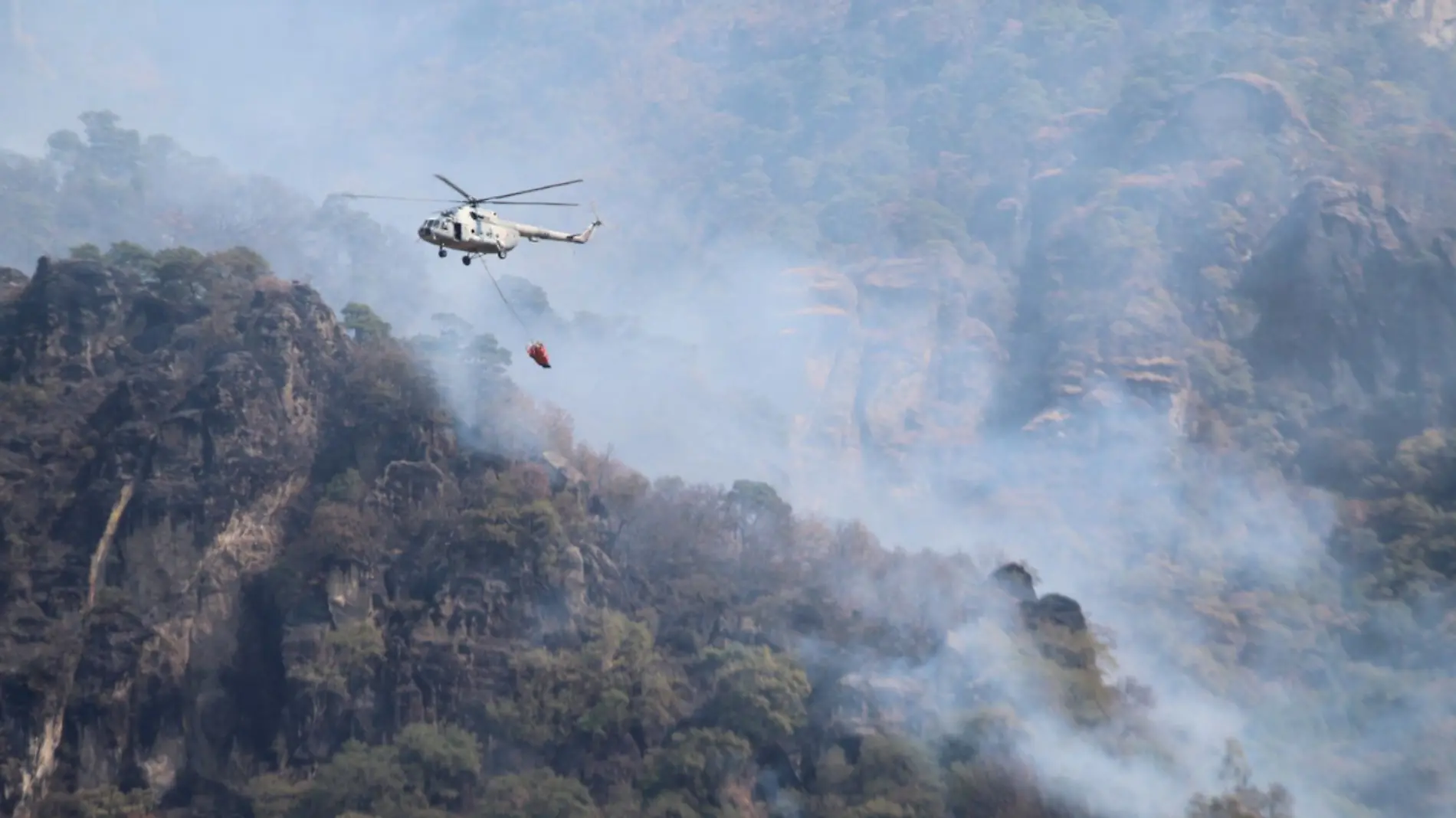 Protección Civil registra 33 incendios forestales activos